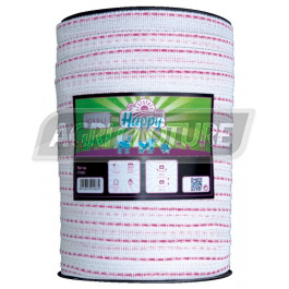 Ruban clôture 40 mm Fancy Tape Horizont couleur Violet Bobine 200 m