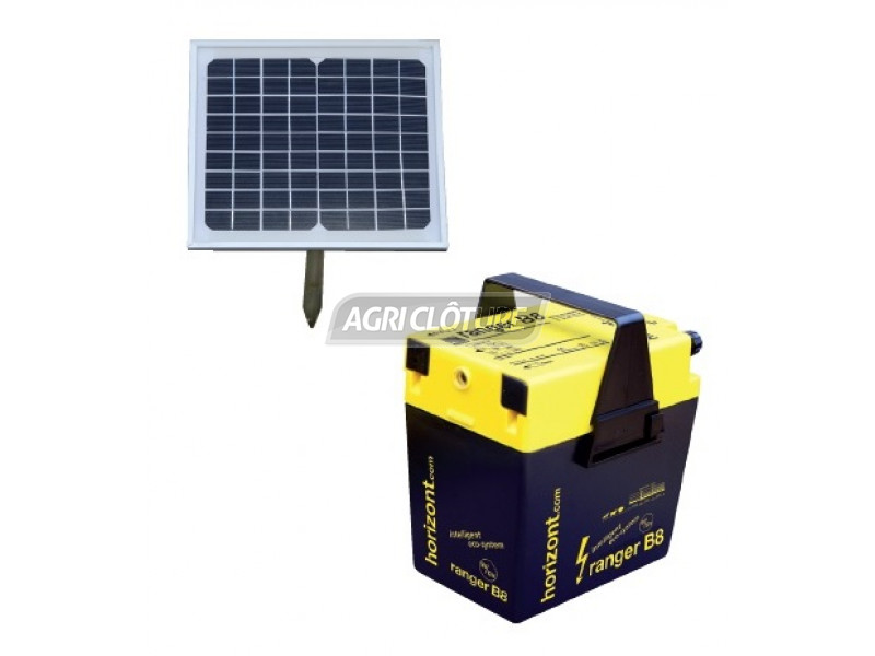 Electrificateur solaire pour cloture électrique mobile Farmer A1000 Solaire  Pièces tracteurs, pièces moteur